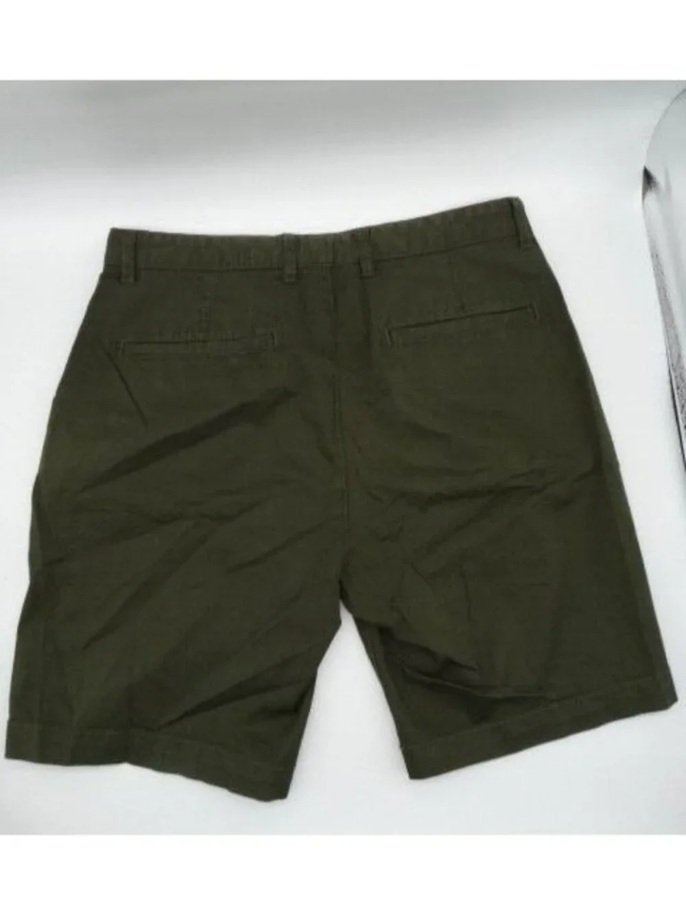 Saks Fifth Avenue Men's Shorts Size 30 Green Modern Cotton Shorts